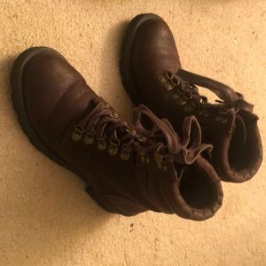 American Eagle Brown Combat Boots